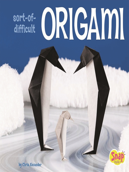 Click here to view title details for Sort-of-Difficult Origami by Chris Alexander