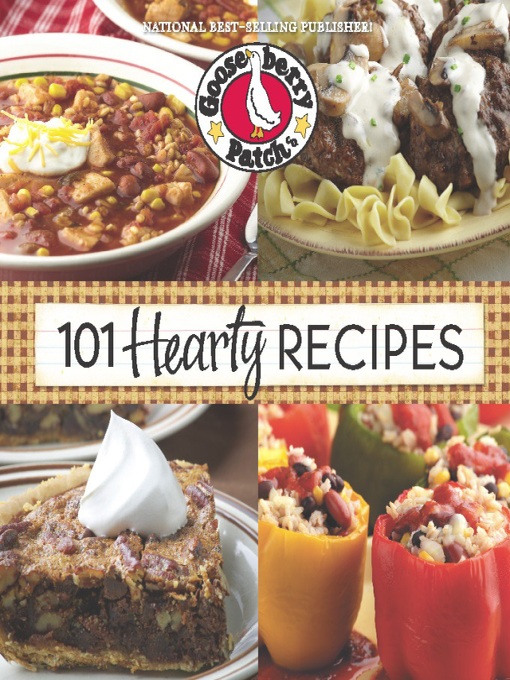 Click here to view title details for 101 Hearty Recipes by Gooseberry Patch