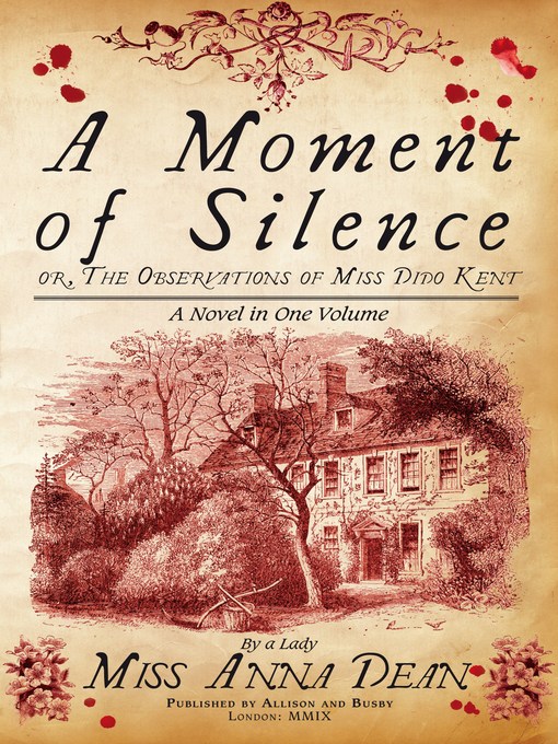 Click here to view title details for A Moment of Silence by Anna Dean