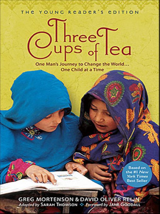 Click here to view title details for Three Cups of Tea by Greg Mortenson