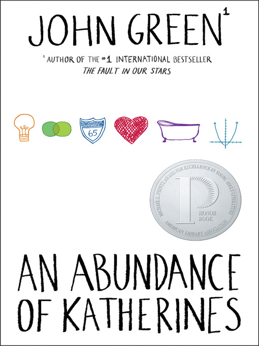 Click here to view title details for An Abundance of Katherines by John Green