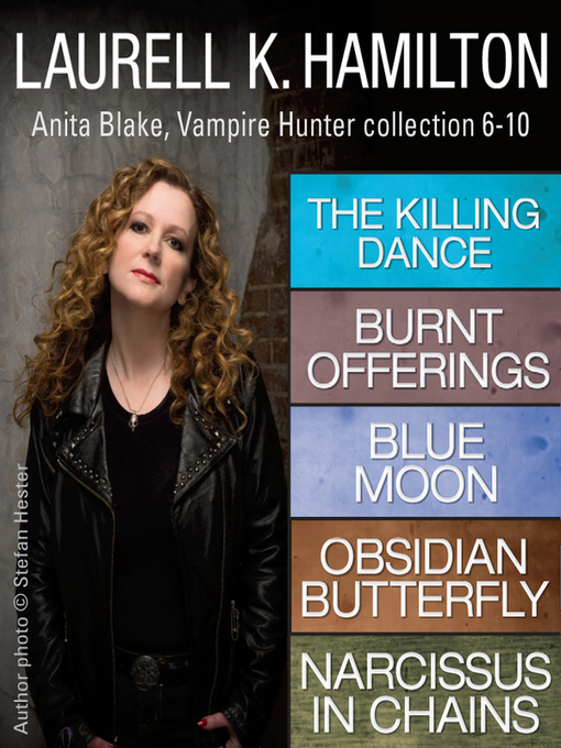 Click here to view title details for Anita Blake, Vampire Hunter Collection by Laurell K. Hamilton