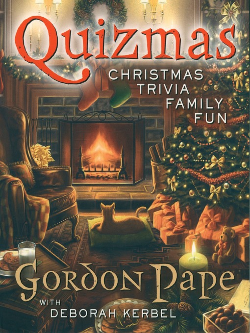 Click here to view title details for Quizmas by Gordon Pape