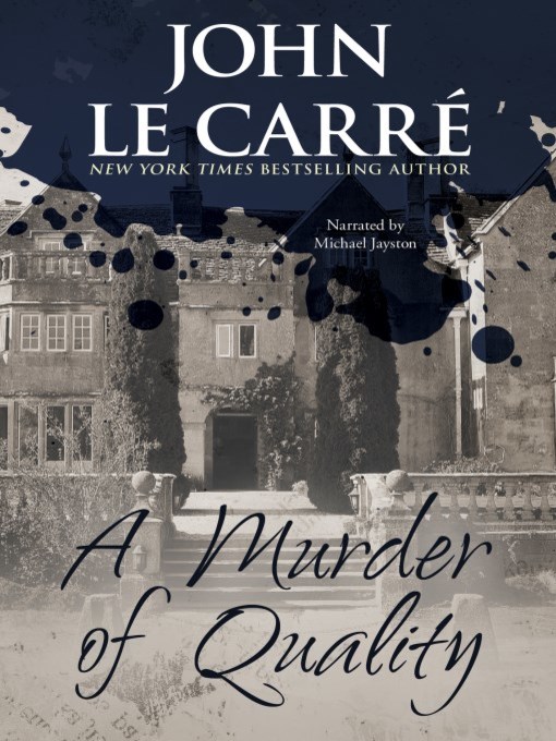 A Murder Of Quality John Le Carre