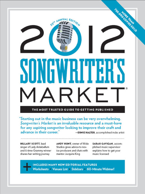 Click here to view title details for 2012 Songwriter's Market by Adria Haley