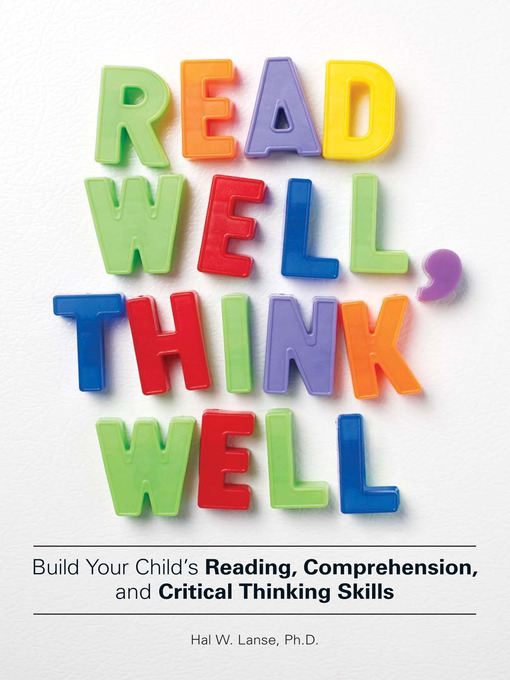 Click here to view title details for Read Well, Think Well by Hal W. Lanse