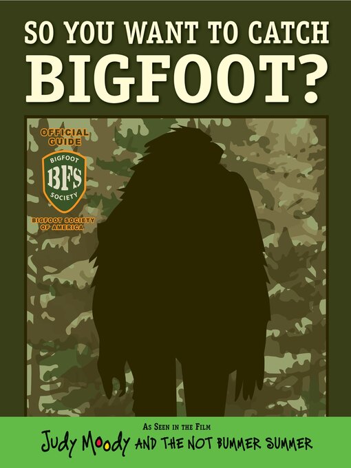 Click here to view title details for So You Want to Catch Bigfoot? by Morgan Jackson, PhD