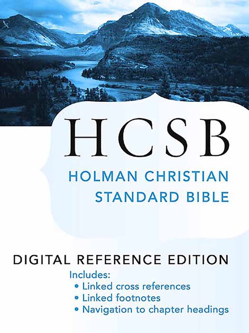 Click here to view title details for The Holy Bible by Holman Bible Publishers