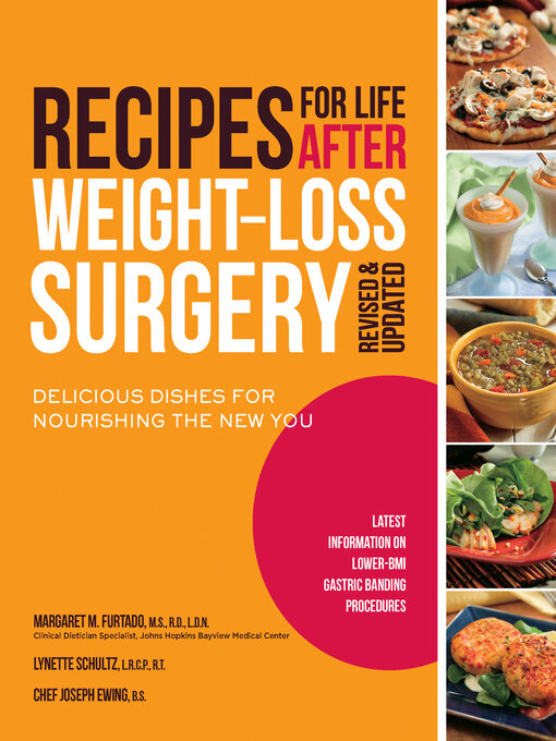 Click here to view title details for Recipes for Life After Weight-Loss Surgery, Revised and Updated by Margaret Furtado