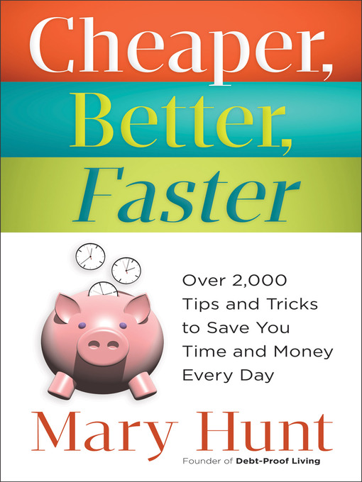 cheaper, better, faster