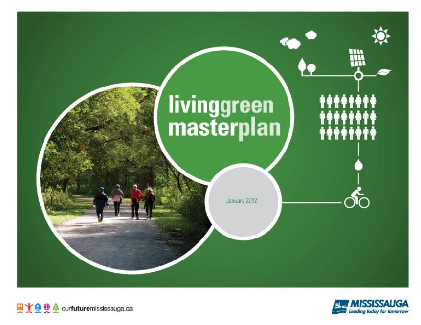 Click here to view title details for Living Green Master Plan by City of Mississauga