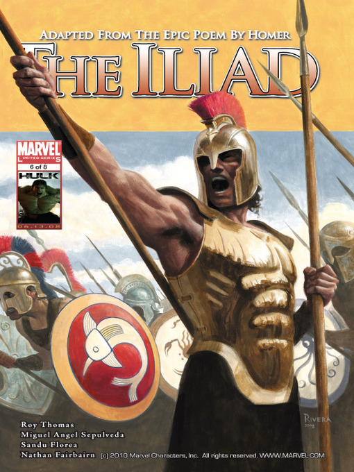 Click here to view title details for Marvel Illustrated: The Iliad, Part 6 by Miguel Angel Sepulveda