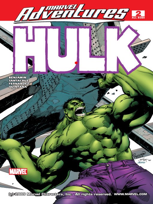 Click here to view title details for Marvel Adventures Hulk, Issue 2 by Juan Santa Cruz