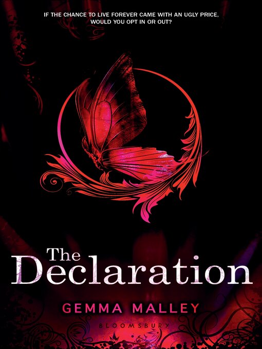 Click here to view title details for The Declaration by Gemma Malley