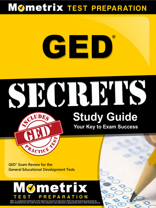 Click here to view title details for GED Exam Secrets Study Guide by GED Exam Secrets Test Prep Team