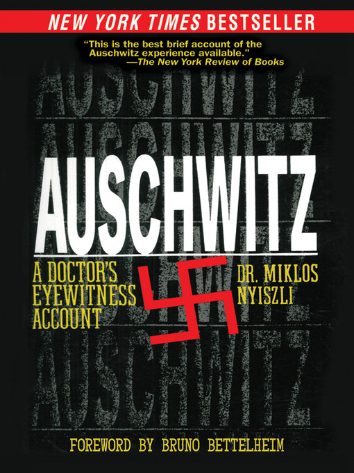 Click here to view title details for Auschwitz by Miklos Nyiszli