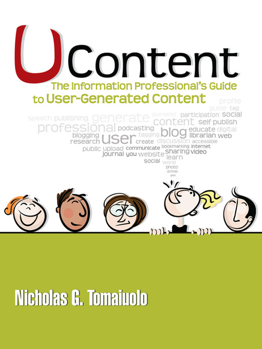 Click here to view title details for UContent by Nicholas G. Tomaiuolo