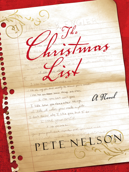Click here to view title details for The Christmas List by Pete Nelson