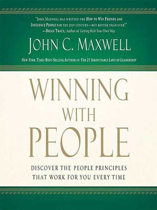 Click here to view title details for Winning with People by John Maxwell