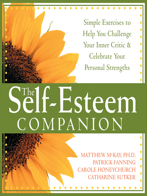 Click here to view title details for Self-Esteem Companion by Patrick Fanning