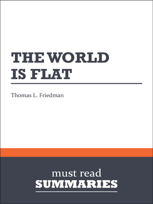Click here to view title details for The World is Flat - by Thomas L. Friedman by Must Read Summaries