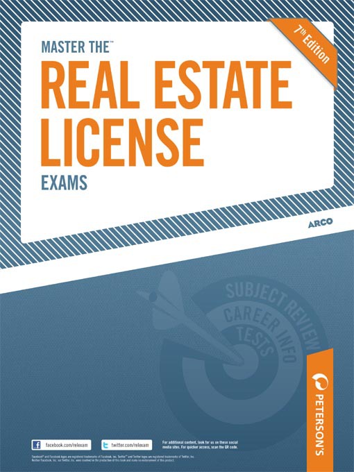 Click here to view title details for Master the Real Estate License Exams by Peterson's