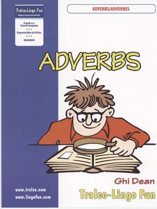 Click here to view title details for Adverbs by Ghi Dean