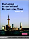 Managing International Business in China