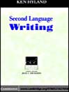 Second Language Writing