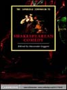 The Cambridge Companion to Shakespearean Comedy