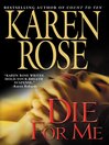 Die for Me: Daniel Vartanian Series, Book 1