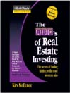 The ABC's of Real Estate Investing