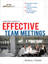 Manager's Guide to Effective Meetings