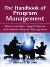 The Handbook of Program Management