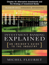 Alternative Investments and the Strategy of Investment Banks