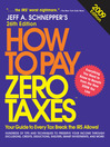 How to Pay Zero Taxes 2009