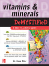 Vitamins & Minerals Demystified