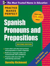 Click here to view title details for Spanish Pronouns and Prepositions by Dorothy Richmond