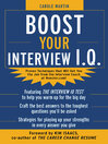 Boost Your Interview I. Q.