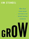 Click here to view title details for Grow by Jim Stengel