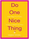 Do One Nice Thing by Debbie Tenzer