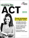 Click here to view title details for Cracking the ACT by Princeton Review