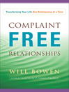 Complaint Free Relationships