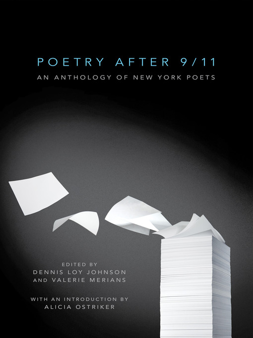 Click here to view title details for Poetry After 9/11 by Dennis Loy Johnson