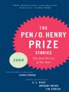 PEN/O.Henry Prize Stories 2009