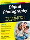 Click here to view title details for Digital Photography For Dummies by Julie Adair King