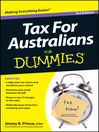 Click here to view title details for Tax for Australians For Dummies by Jimmy B. Prince, FCPA