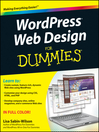 Click here to view title details for WordPress Web Design For Dummies by Lisa Sabin-Wilson