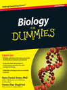 Click here to view title details for Biology For Dummies by Rene Fester Kratz, PhD