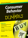 Consumer Behavior For Dummies®